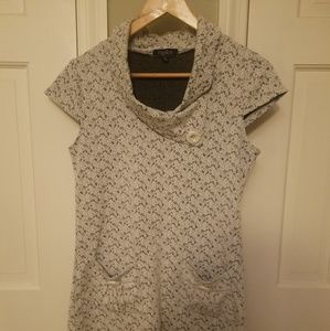 Papillon Tunic with Cowl and Pockets